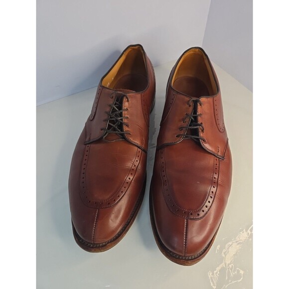 Allen Edmonds Kingsley Size 15 D Saddle Balmoral Punched Apron Oxfords Lace Up main image 6